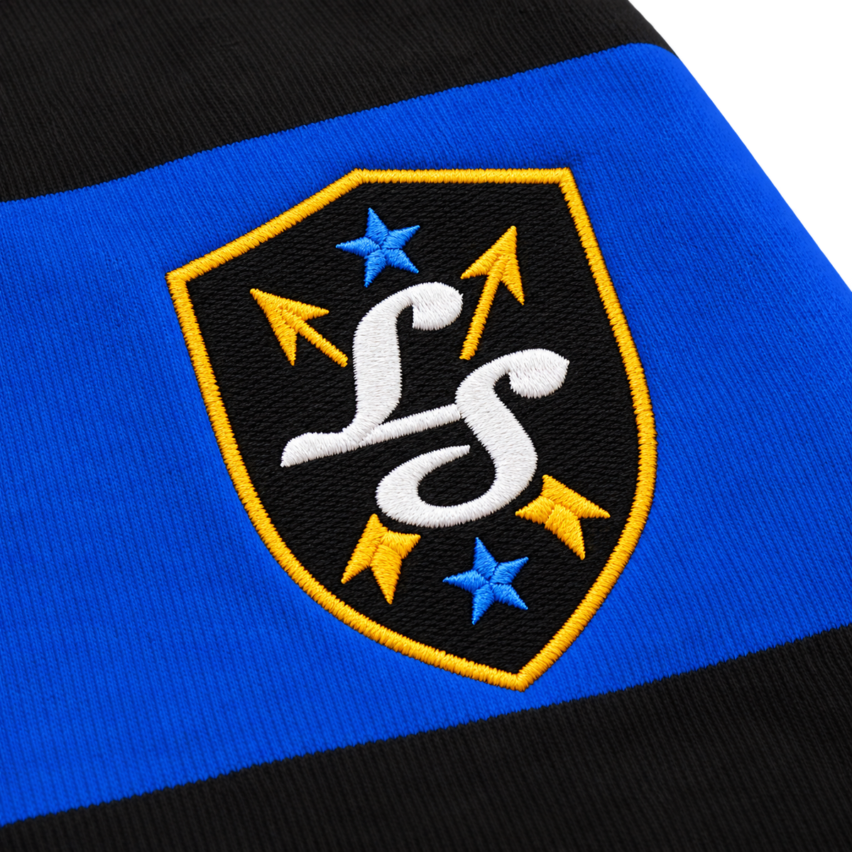 Royal Blue & Black Rugby Shirts