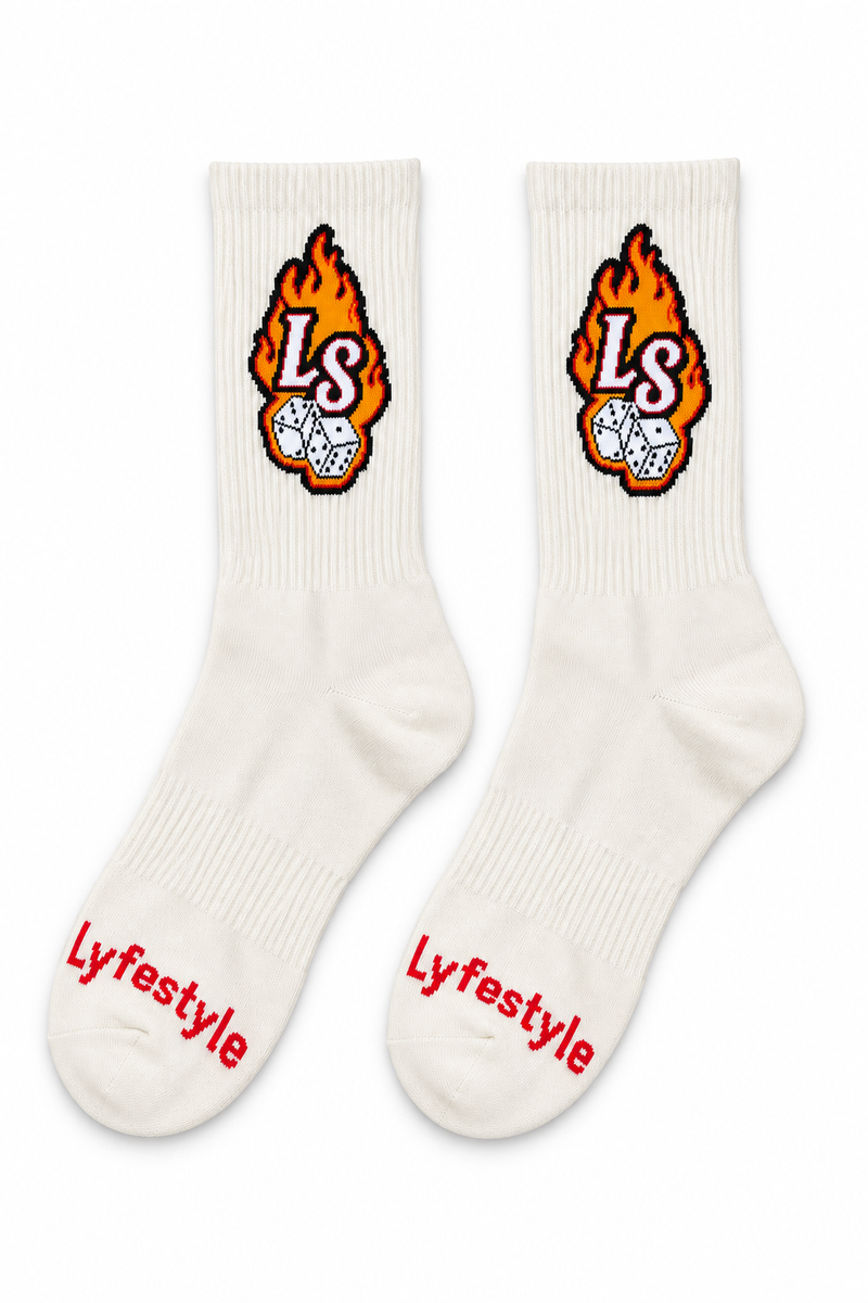 LS Flame Socks