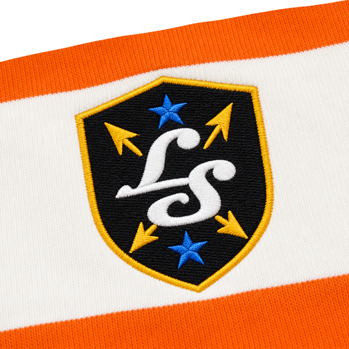 Orange & White Rugby Shirt