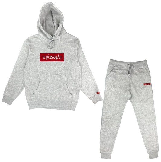 "Cherry Red" Box Lyfestyle Sweatsuits