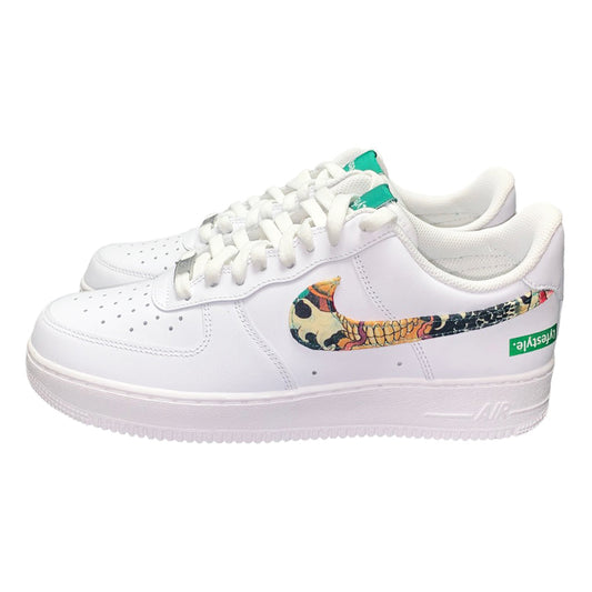 Custom "Samurai Nightmare" Lyfestyle Air Force 1s