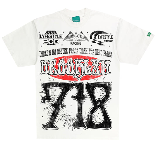 Brooklyn 718  Lyfestyle Tee