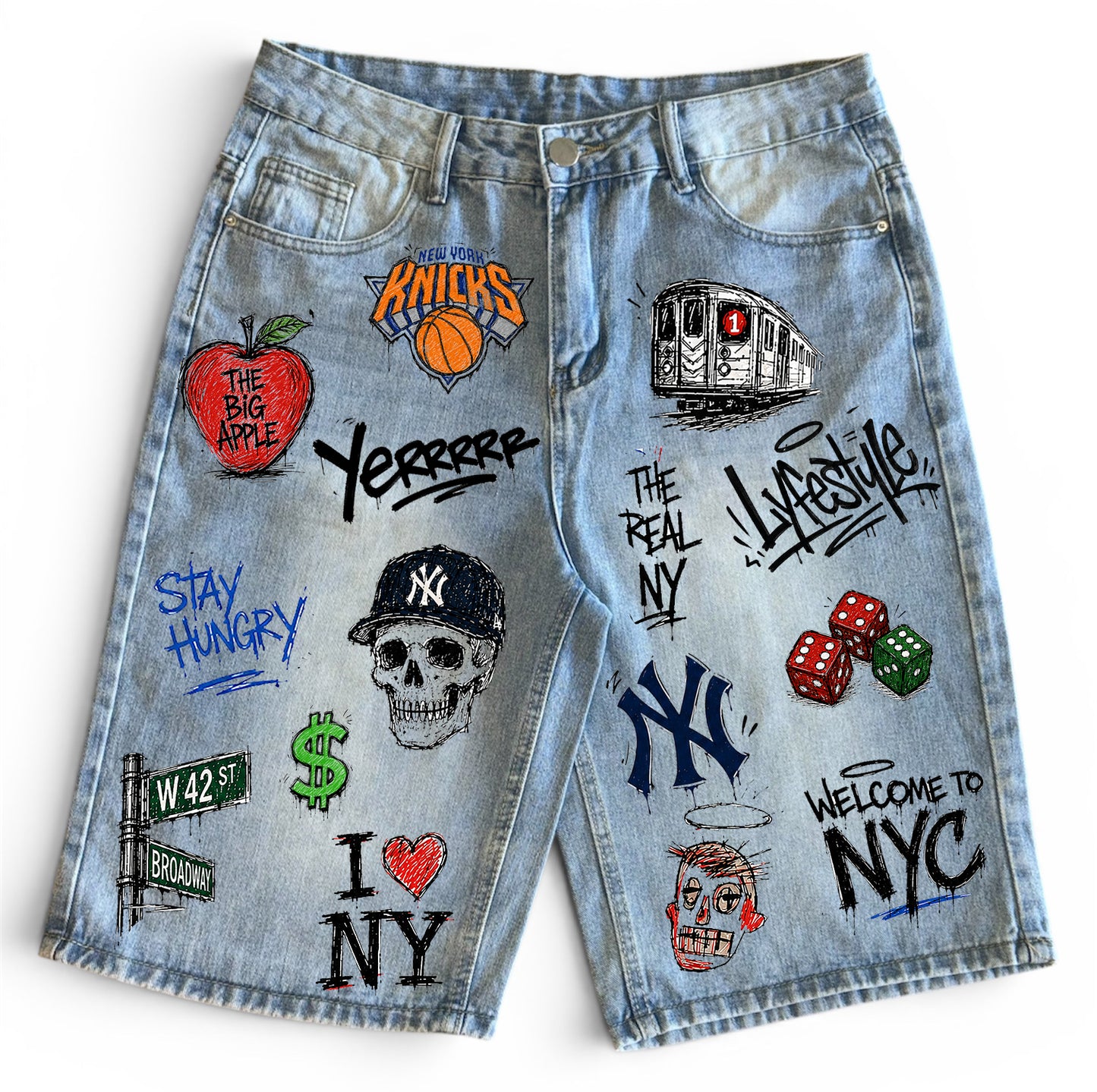 "SoNY" Denim Shorts
