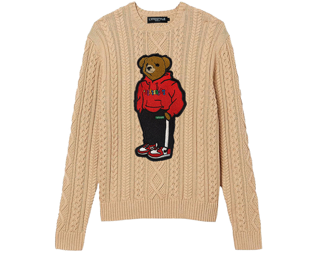 Lyfestyle Teddy Bear Sweater