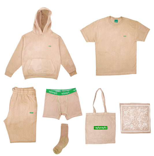 Taupe Hand Dyed Set