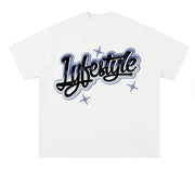 Black & Grey Spray Paint Lyfestyle Tee