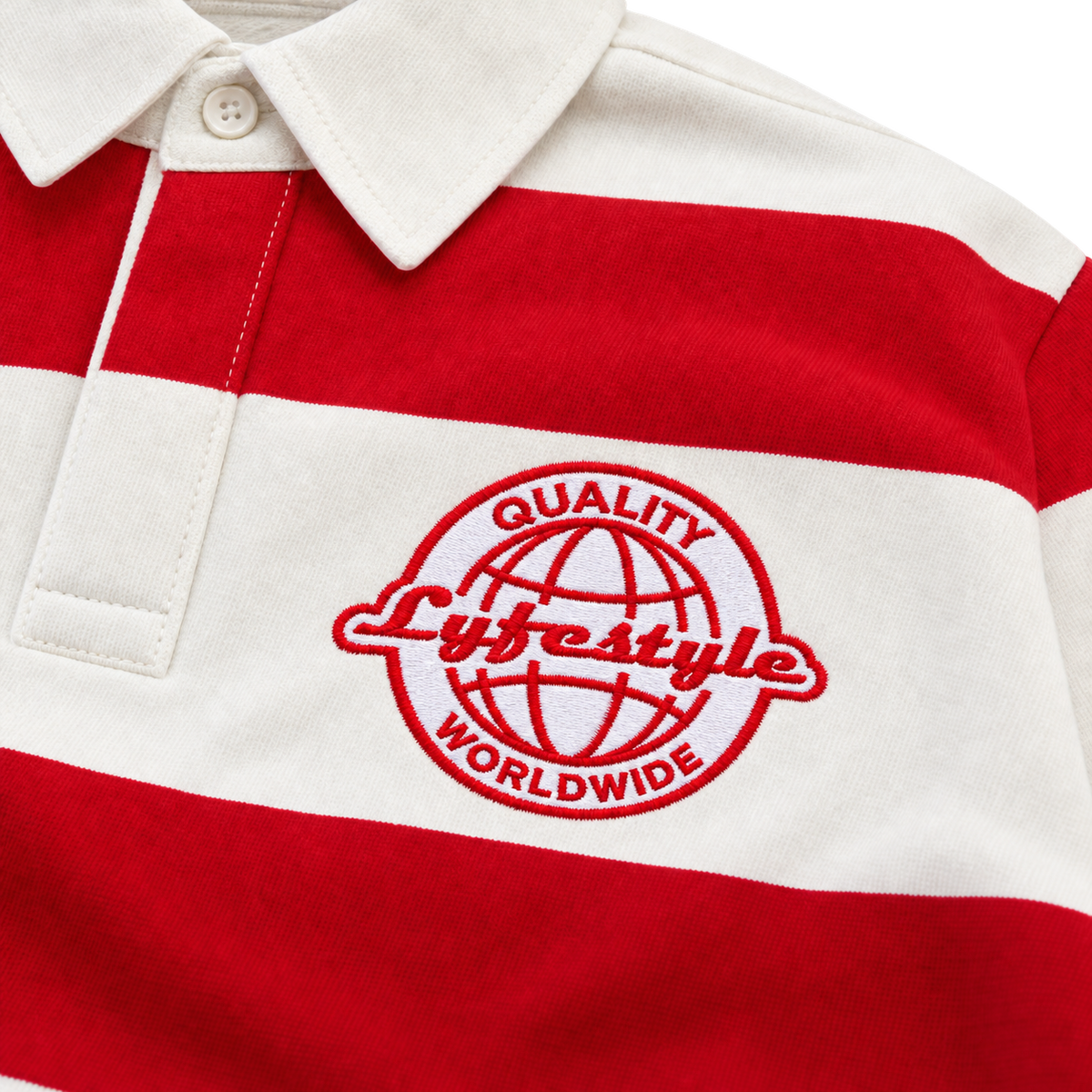 Red & White Rugby Shirts