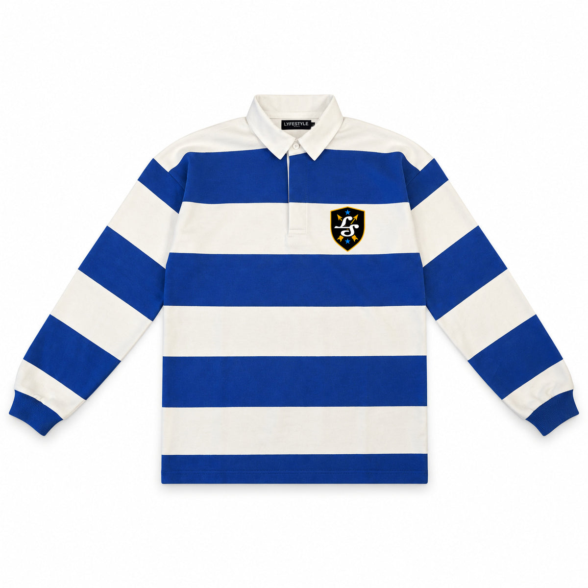 Royal Blue & White Rugby Shirts