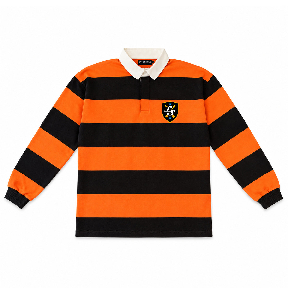 Orange & Black Rugby Shirts