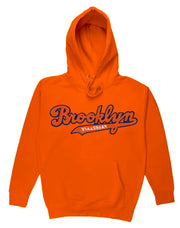 Orange w/ Royal Blue Brooklyn Lyfestyle Hoodies