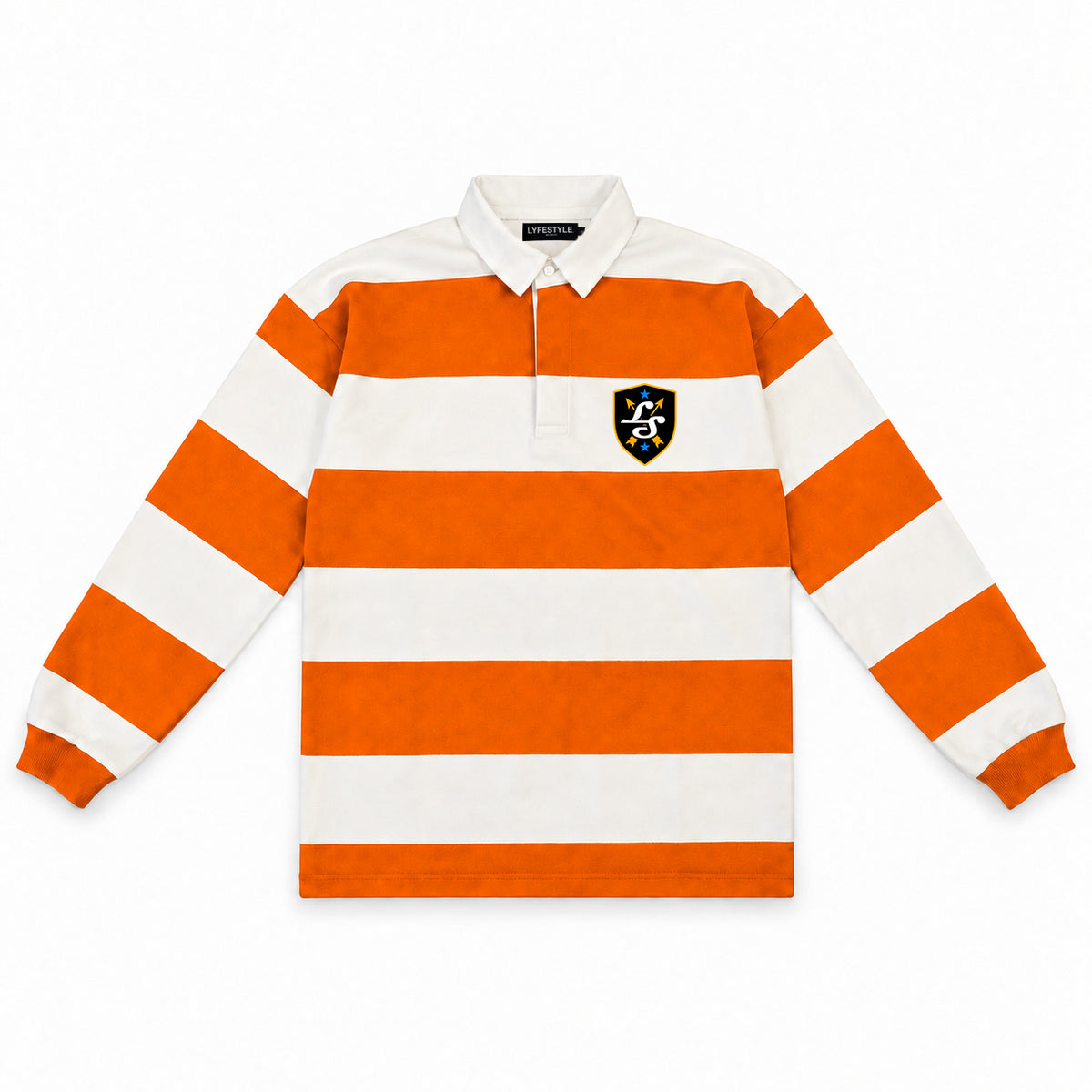 Orange & White Rugby Shirt
