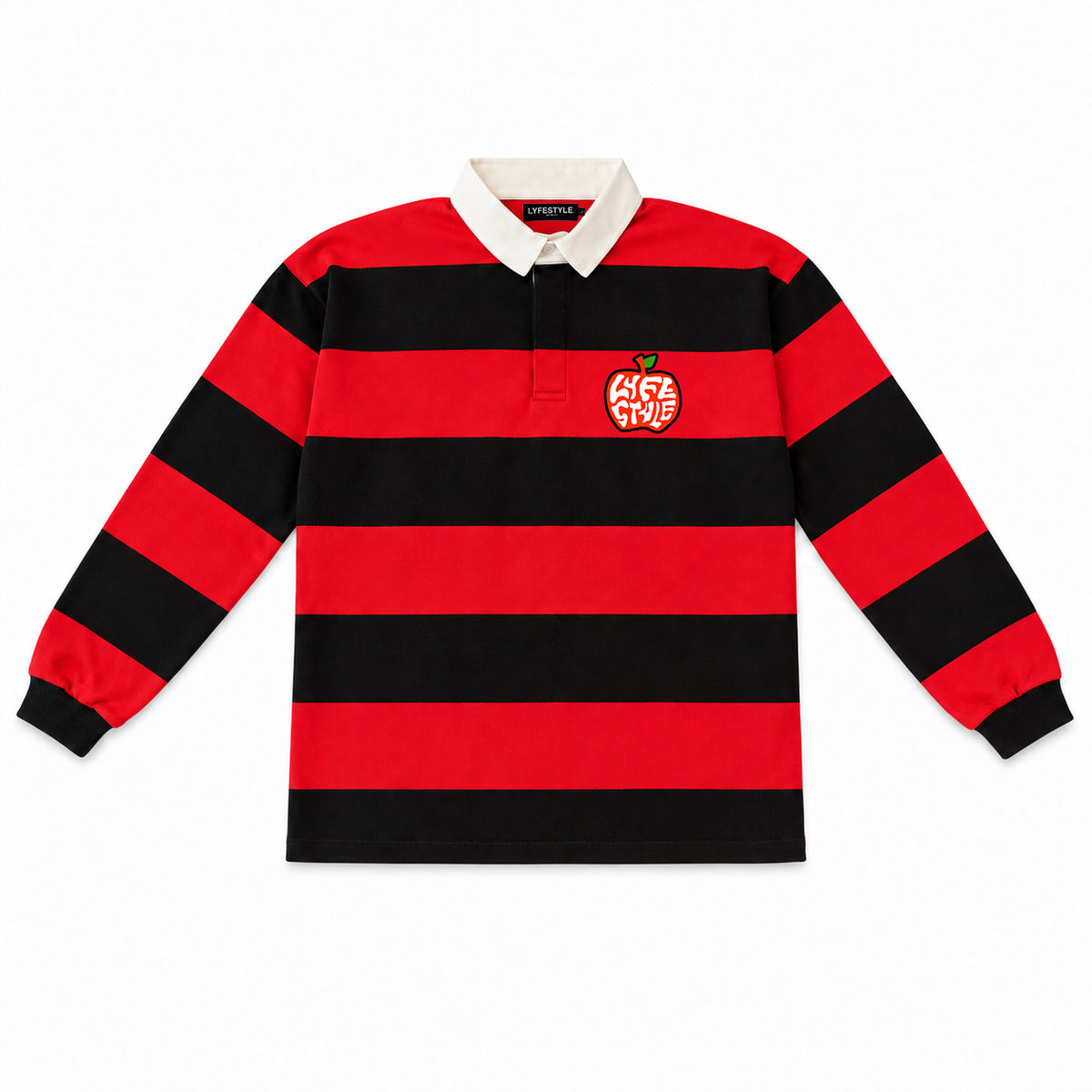 Red & Black Rugby Shirt