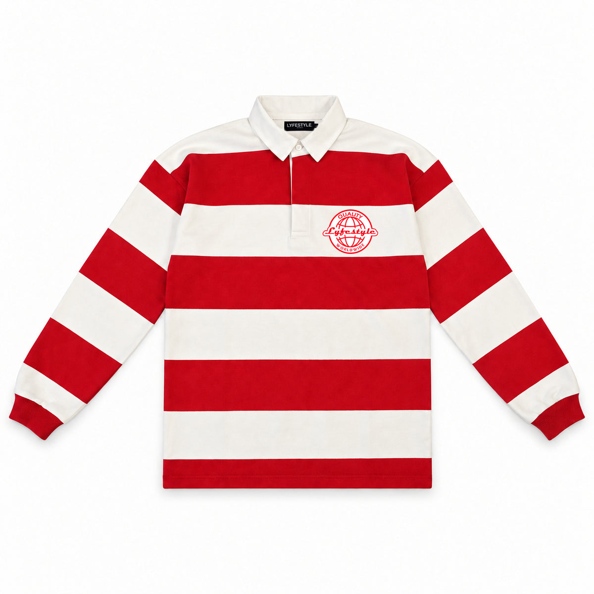Red & White Rugby Shirts