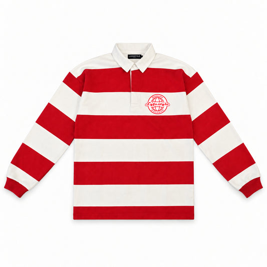 Red & White Rugby Shirts