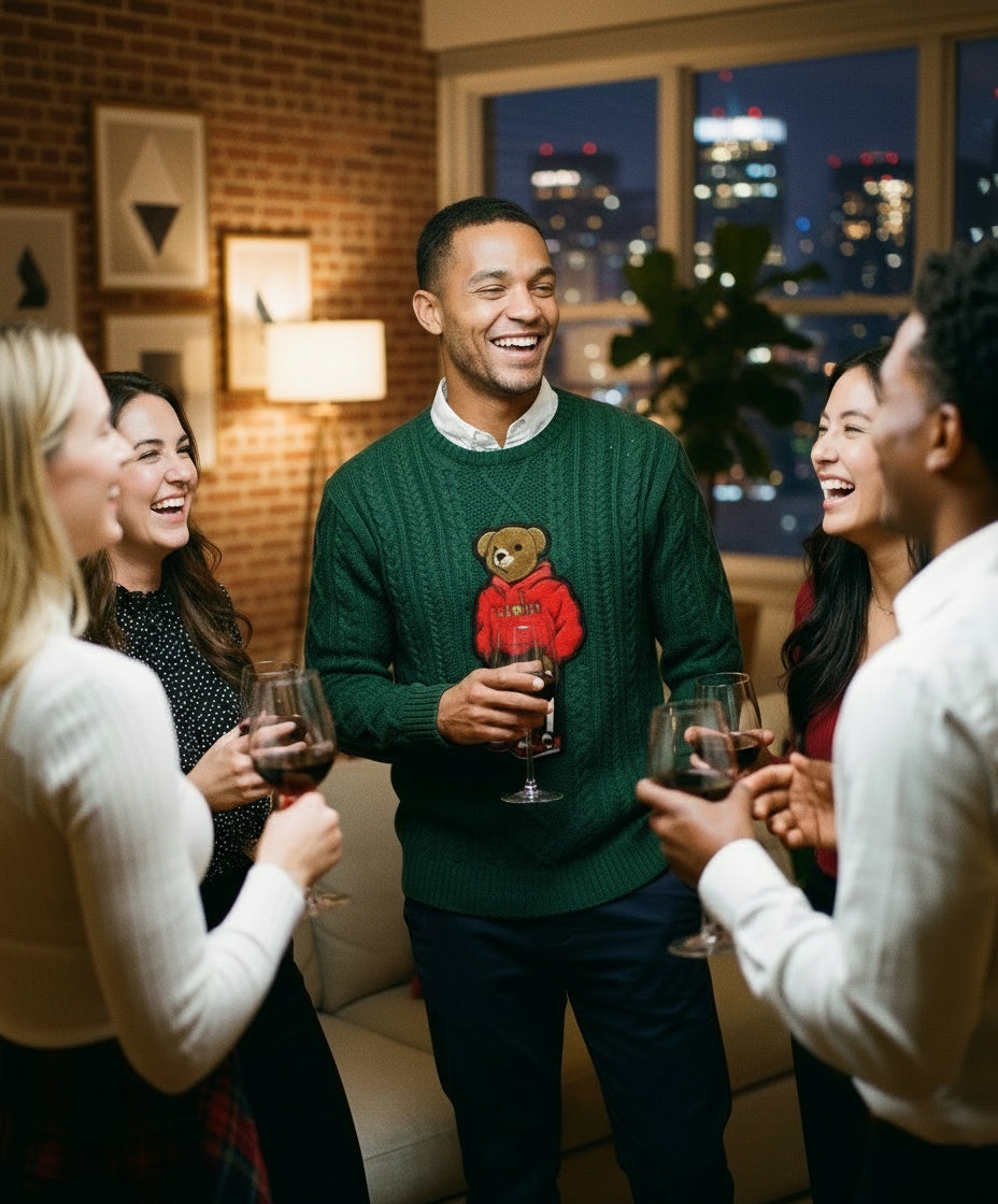 Lyfestyle Teddy Bear Sweater