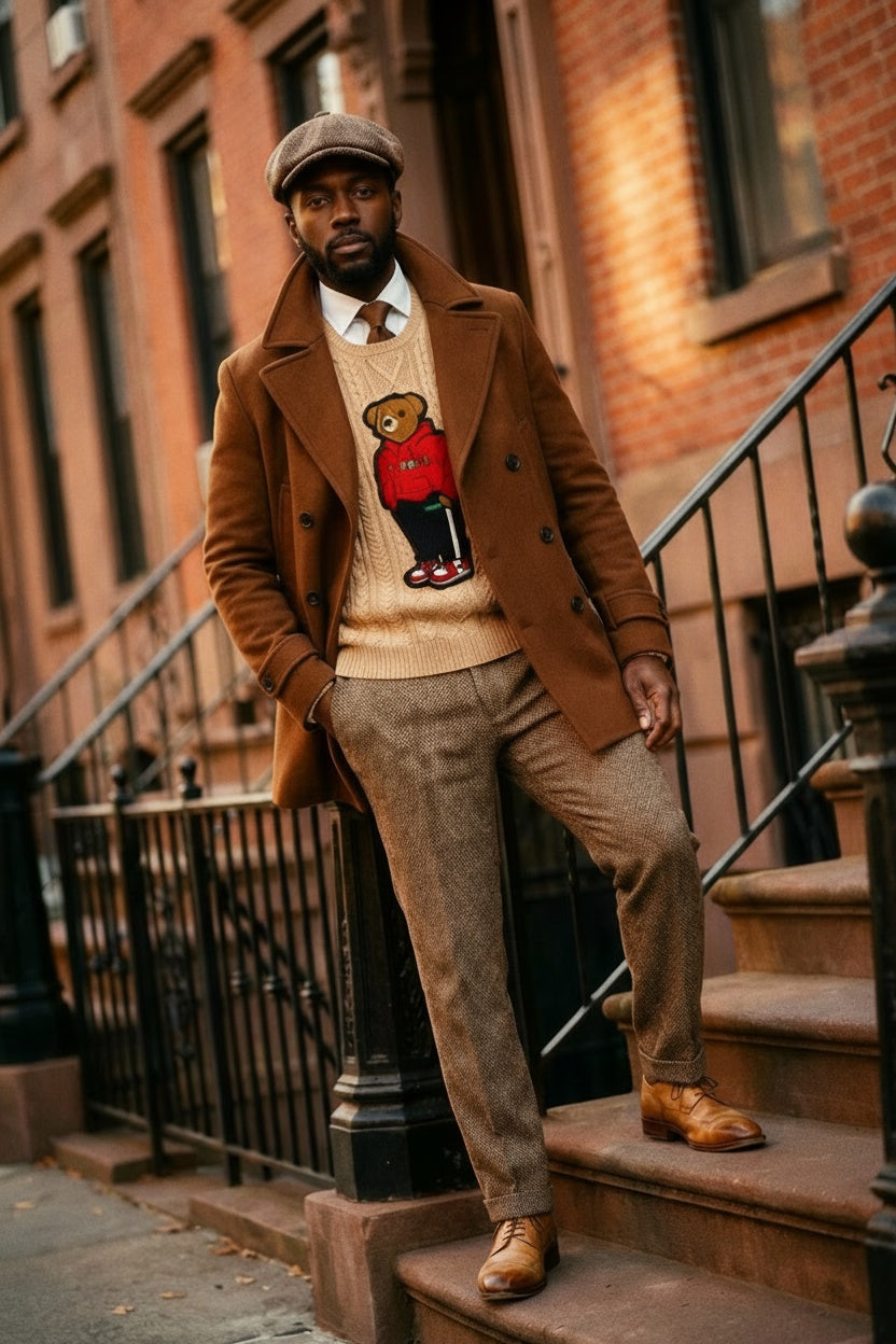 Lyfestyle Teddy Bear Sweater